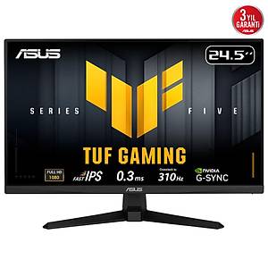 Asus Tuf Gaming VG259QMR5A 24.5 in� 310Hz 0.3ms Gaming Adaptive Sync Full HD Fast IPS Gaming (Oyuncu) Monit�r