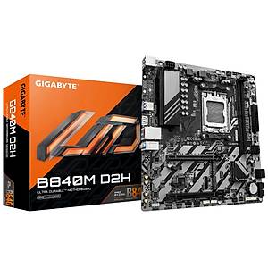 Gigabyte B840M H DDR5 AMD B840 AM5 Soket DDR5 7200+(OC)MHz mATX Anakart