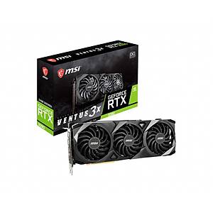 Msi Geforce RTX3090 Ventus 3X 24G OC 24GB 384Bit GDDR6X Ekran Kart�