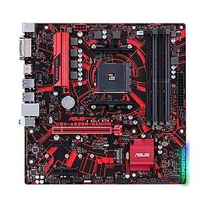 Asus Ex-A320M-Gaming AMD A320 Soket AM4 DDR4 2666 HDMI DVI M2 USB3.1 Aura RGB Matx Anakart