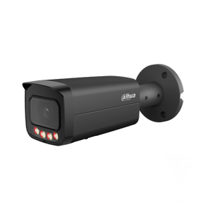 Dahua IPC-HFW21249T-AS-IL-Black  12Mp 3,6mm Lens SD Kart Smart Dual Light, H265+, 30Mt Gece G�r��� IP67 Dahili Mikrofon PoE Bullet IP Siyah G�venlik Kameras�