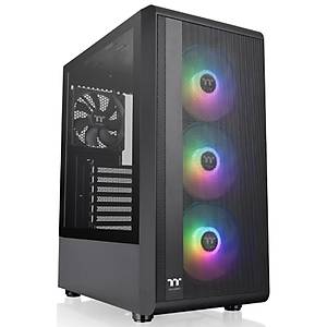 Thermaltake S200 TG 550W 80+ ARGB 3x120mm Fan Mesh �n Panel Tempered Glass Pencereli Oyuncu Kasas�