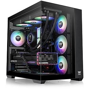 Thermaltake View 380 Siyah 4x120mm ARGB Fanl� Bilgisayar Kasas�