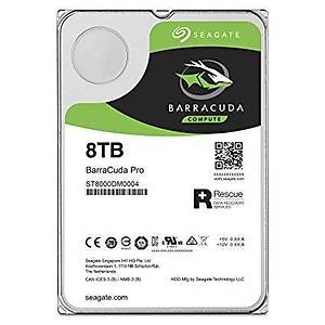 Seagate Barracuda Pro Gaming 3.5 8TB 7200RPM Sata 3.0 NCQ 256MB 220MB/S 300TB/Yil Is y�k� Data Kurtarmal� Desktop Disk ST8000DM0004 HDD & Harddisk
