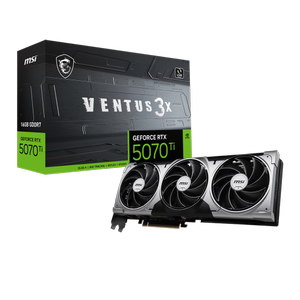 MSI GeForce RTX 5070 TI 16G Ventus 3X 256 Bit GDDR7 16 GB Ekran Kart�