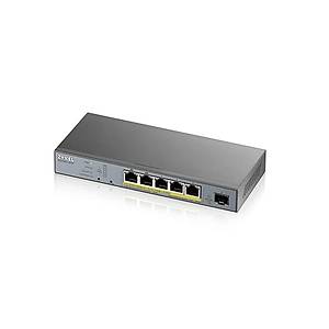 Zyxel GS1350-6HP 6 Port Y�netilebilir Poe Sw�tch (60 Watt)