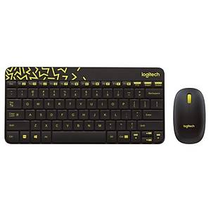 Logitech MK240 Klavye Set Siyah/Sar� 920-008215