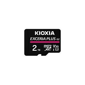Kioxia Exceria Plus G2 2TB LMPL2M002TG2 Micro SDXC 4K 100MB/s Micro SD Kart