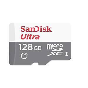 SanDisk Ultra 128GB 100MB/S SDSQUNR-128G-GN6MN Class 10 UHS-I Micro SD Haf�za Kart�