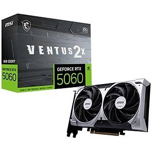 MSI RTX 5060 8G Ventus 2X OC G5060-8V2C 128 Bit GDDR7 8 GB Ekran Kart�
