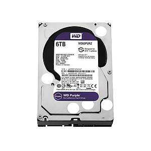 Western Digital Purple 3.5 Sata III 6Gb/s 6TB 64MB 7/24 G�venlik WD60PURZ HDD & Harddisk