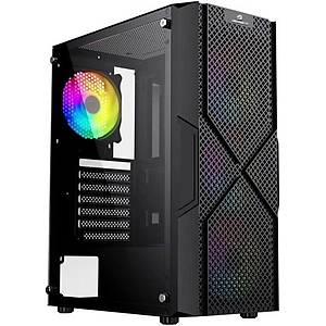 Gamebooster GB-PW908B USB 3.0 ATX Mesh RGB Fan Siyah Kasa
