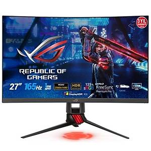 Asus 27 XG27WQ Curved Gaming Monit�r Siyah 1ms Monit�r