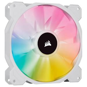 Corsair CO-9050138-WW ICUE SP140 RGB Elite 140mm Y�ksek Performans Fan  Beyaz