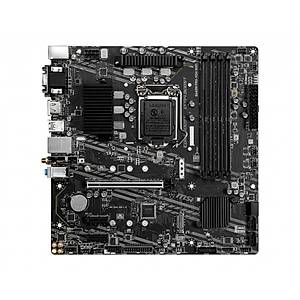 Msi B460M Pro-VDH Wifi Soket 1200 DDR4 2933 VGA DVI HDMI M.2 USB 3.2 Wifi Matx Anakart