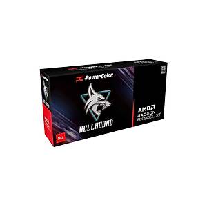 PowerColor Hellhound RX9060XT 8G-L/OC 128Bit GDDR6 8GB Ekran Kart�
