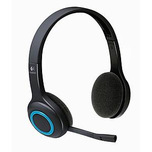 Logitech H600 Kablosuz Kulakl�k-Siyah 981-000342