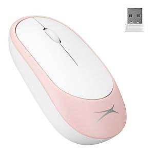 Altec Lansing ALBM7314  2.4GHz USB 1200DPI Alkalin Pilli Kablosuz Mouse -Pembe