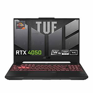 Asus Tuf Gaming FA507NUR-LP075 Ryzen 7-7435HS 16GB 512GB SSD RTX4050 15.6 144Hz Freedos Notebook
