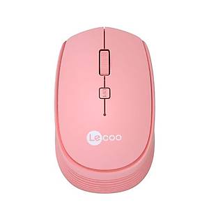 Lenovo Lecoo WS202-P Kablosuz Pembe Mouse