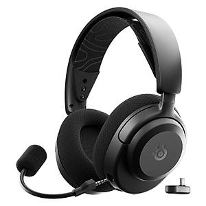 SteelSeries Arctis Nova 3PW Siyah Kablosuz Kulak �st� Oyuncu Kulakl���