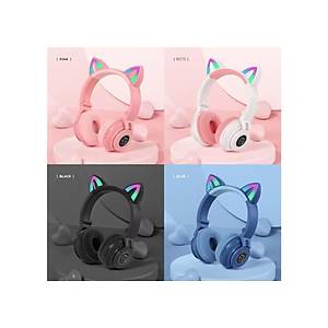 Platoon PL-2340 SD/BT Kedi Desenli I��kl� Bluetooth Kulakl�k