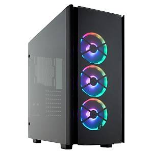 Corsair CC-9011139-WW Obsidian Serisi 500D RGB SE Temperli Cam Yan Panel Mid Tower Bilgisayar Kasas�