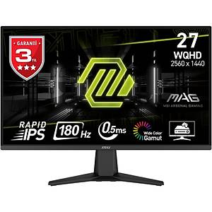 MSI Mag 275QF 27 0.5ms 180Hz Adaptive-Sync Rapid IPS 2K Gaming Monit�r