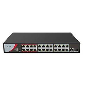 HiLook NS-0326P-230(B) 24xFE+1xGE+1xGE/SFP Y�netilemez 230W PoE Switch