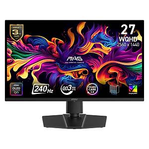 Msi Mag 273QP QD-OLED X24 26.5 in� 240Hz 0.03ms 2K WQHD Adaptive Sync Gaming Monit�r