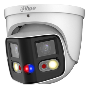 Dahua IPC-PDW3849-A180-AS-PV  2X4Mp 2,8mm Lens H265+ 25Mt Gece G�r��� IP67 Dahili Mikrofon TiOC Duo S�per Geni� A�� Dome Ip Kamera