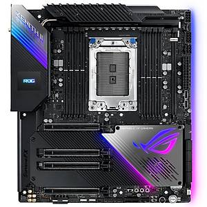 Asus Rog Zenith II Extreme Alpha AMD TRX40 STRX4 8 X DDR4 4600 4XM2 USB3.1 AX Wifi + BT Aura RGB Header 2lan Eatx Anakart