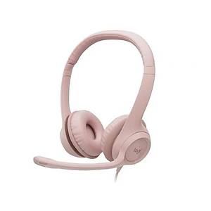 Logitech H390 G�r�lt� �nleyici Mikrofonlu Pembe Kulakl�k