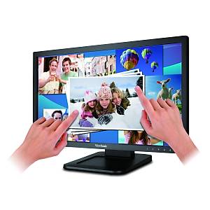 Viewsonic 21.5 TD2220-2 Full HD D-SUB+DVI 2 Parmak Dokunmatik Siyah Monit�r