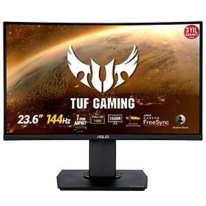 Asus 23.6 VG24VQ Led Curved Monit�r Siyah 1ms Monit�r