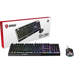 MSI Vigor GK30 Combo RGB Siyah Kablolu Klavye Mouse Seti