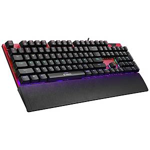 Everest KB-MK7 K�rm�z� USB Bilek Destekli Mekanik Q Red Switch Gaming Oyuncu Klavyesi