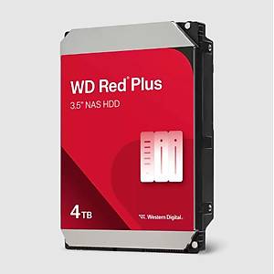 WD Red Plus 4tb  Sata 3,5 in�  5400PRM 256MB WD40EFPX