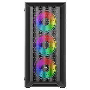 PowerBoost PB-P705B 650w 80+ Bronze USB 3.0 Mesh ARGB Fanl� Gaming Siyah Kasa