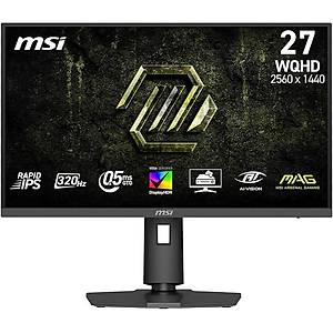 MSI Mag 274QPF X32 27in� 0.5ms 320Hz IPS 2K WQHD Pivot Rapid IPS Gaming Monit�r
