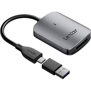 Lexar LRW515U-RNHNG Card Reader Professional CFEXPRESS Type A USB 3.2 GEN2 USB-A & USB-C Reader