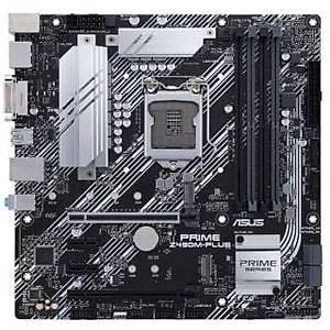 Asus Prime Z490M-Plus Intel Z490 LGA1200 DDR4 4400 DP HDMI DVI �ift M2 USB3.2 Com Matx Anakart