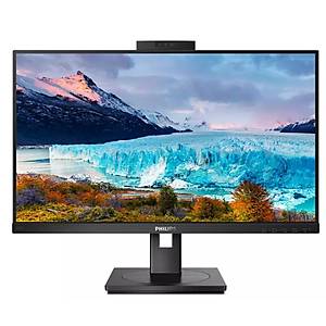 27 �n� Philips 272S1MH/00 IPS 4MS 75MHz 1XVGA 1XHDMI 1XDP 1XDVI USB 3.2 FHD 1920x1080 Webcam Hoparl�r VESA Siyah Monit�r
