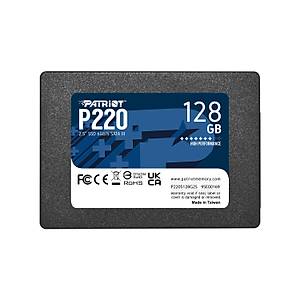Patriot P220 P220S128G25 128GB 550/480MB/s 2.5