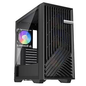 1ST Player FD8 Siyah 850W 80+ Gold Full Mod�ler ATX 3.1/PCIE 5.1 ARGB 6X12CM Fan Temperli Cam E-ATX Kasa