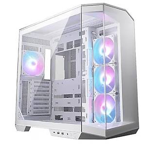 MSI Mag Pano 100R PZ White ARGB 4 Fanl� Beyaz ATX Oyuncu Kasas�