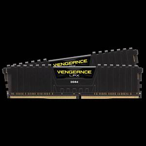 Corsair CMK16GX4M2A2666C16 16GB (2X8GB) DDR4 2666MHz CL16 Vengeance Black LPX So�utuculu DIMM Bellek Ram
