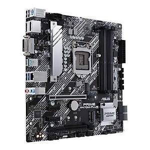Asus Prime H470M-Plus Intel H470 LGA1200 DDR4 2933 DP HDMI DVI �ift M2 USB3.2 Com Matx 4 Adet Ram Slotu Anakart