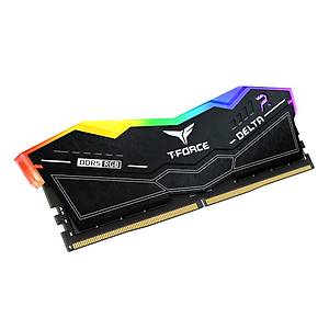 Team T-Force Delta RGB Black 32GB (2x16GB) 5600MHz DDR5 CL38 Gaming Ram (FF3D532G5600HC38GDC01)