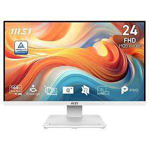 Msi Pro MP241W E14V 23.8 in� 144Hz 1ms Full HD FreeSync VA Beyaz Monit�r